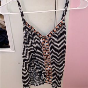 Patterned Tank Top